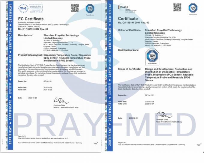 मूल ड्रैगर सीमेंस SpO2 एडाप्टर एक्सटेंशन केबल 3368433 7पिन 1M 8