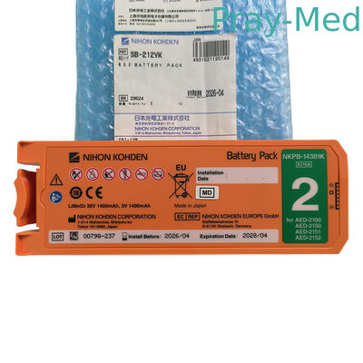 खरीदें मूल निहोन कोहडन कार्डियोलाइफ के लिए 30V 1400mAh बैटरी प्रतिस्थापन 2100 AED SB-212VK ऑनलाइन निर्माण