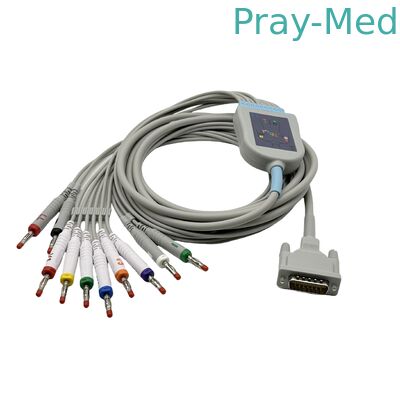 खरीदें लम्बी पेंच डीबी 15 पिन कनेक्टर 5.0 मिमी व्यास के साथ शिलर एटी 1/2 ईकेजी केबल ऑनलाइन निर्माण