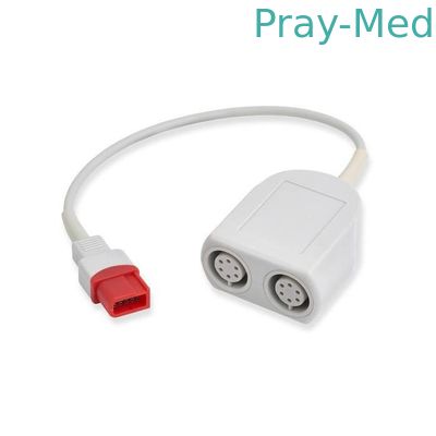 खरीदें Spacelabs Dual 0.3m 10 Pin IBP Converter Cable 700-0028-00 TPU ऑनलाइन निर्माण
