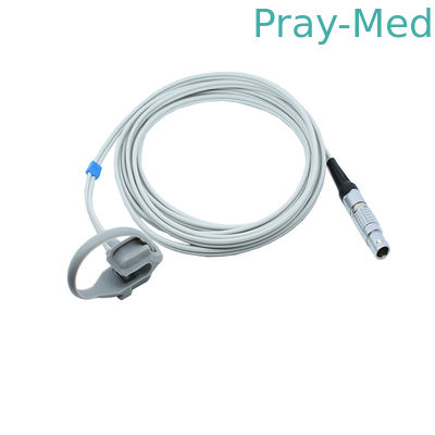 कॉमेन मॉनिटर C60 C80 मासिमो पल्स ऑक्सीजन के लिए 8Pin SpO2 सेंसर जांच केबल कॉर्ड;
