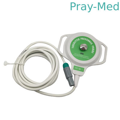 संगत भ्रूण मॉनिटर ट्रांसड्यूसर FM801 Biocare Toco Probe 4pin सिंगल नॉच 3m