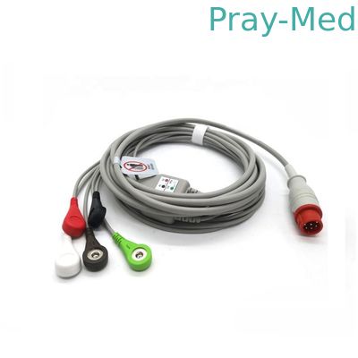 Bionet BM3 BM3VET ECG केबल अस्पताल में चिकित्सा उपयोग रोगी मॉनिटर के लिए एक टुकड़ा