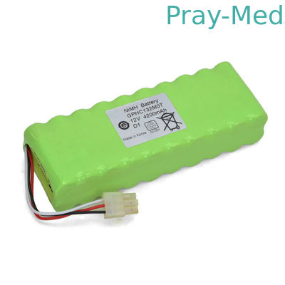 कोरिया बायोनेट EKG3000 ईसीजी ईसीजी महत्वपूर्ण संकेत मॉनिटर बैटरी हरा 12V