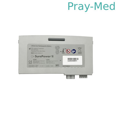 ZOLL SurePower II लिथियम-आयन बैटरी X सीरीज के लिए 2600mAh 11.1V 8000-0580-01