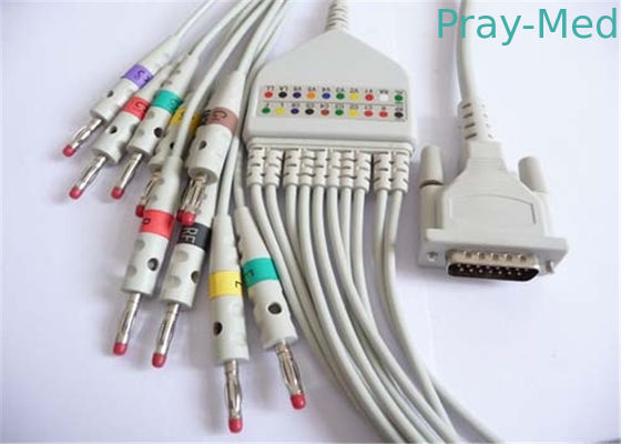 संगत फिलिप्स / एचपी इलेक्ट्रोकार्डियोग्राम मशीन केबल और लीड तार