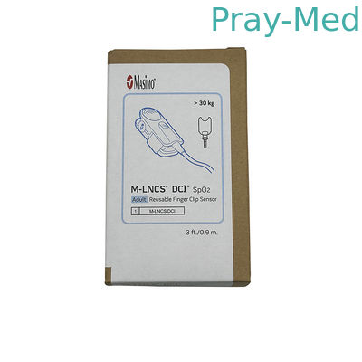 एम-एसिमो एम-एलएनसीई डीसीआई पुनः प्रयोज्य फिंगर क्लिप सेंसर वयस्क (> 30 किलोग्राम) 2501