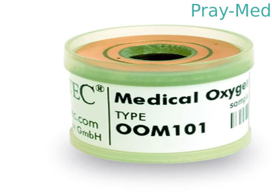 Envitec मेडिकल ऑक्सीजन सेंसर सोना चढ़ाया पर्ची रिंग प्लग 0.2lb वजन OOM101