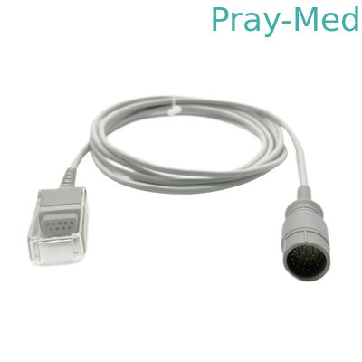 संगत Masi-mo 25pin DB9 Spo2 एक्सटेंशन केबल LNCS 3376 के लिए