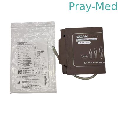 मूल EDAN वयस्क E9 पुन: प्रयोज्य NIBP कफ 27-35cm 01.57.471330