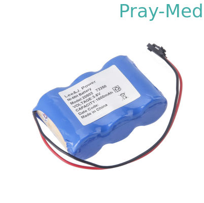 1900mAh मेडिकल रिप्लेसमेंट बैटरी Lumiview 20502 वेल्च एलिन 72250 ब्लू कलर