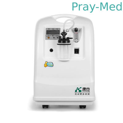 ऑसलेस कंप्रेसर के साथ Ksoc-3 GSE 5L PSA प्लास्टिक ऑक्सीजन कंसेंट्रेटर