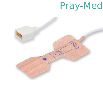 0.9 मीटर वयस्क Biolight पल्स ऑक्समीटर डिस्पोजेबल सेंसर 9 पिन डिजिटल