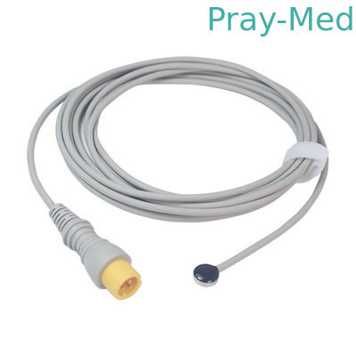 3pin पुन: प्रयोज्य त्वचा तापमान जांच Zoncare PM-7000D . के लिए संगत
