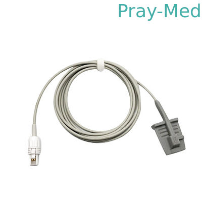 Mbeec पुन: प्रयोज्य Spo2 सेंसर 3m एडल्ट Slilcone Soft 7pin CE / ISO के साथ;