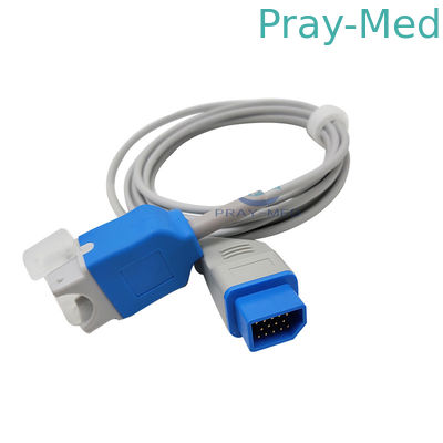 Nihon Kohden Spo2 अडैप्टर केबल 2.4m 14 पिन JL-900P TPU जैकेट