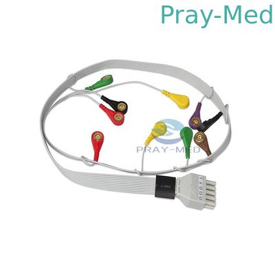 CONTEC Holter ECG केबल TLC5000 2.8m 10 लीड TLC5000 Dyniaic . के लिए